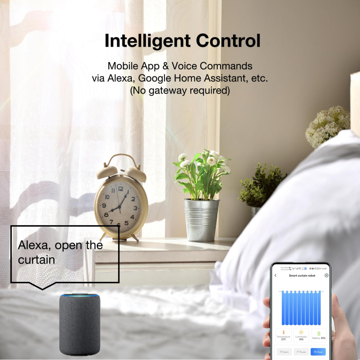 Mroace Smart Automatic Curtain Opener