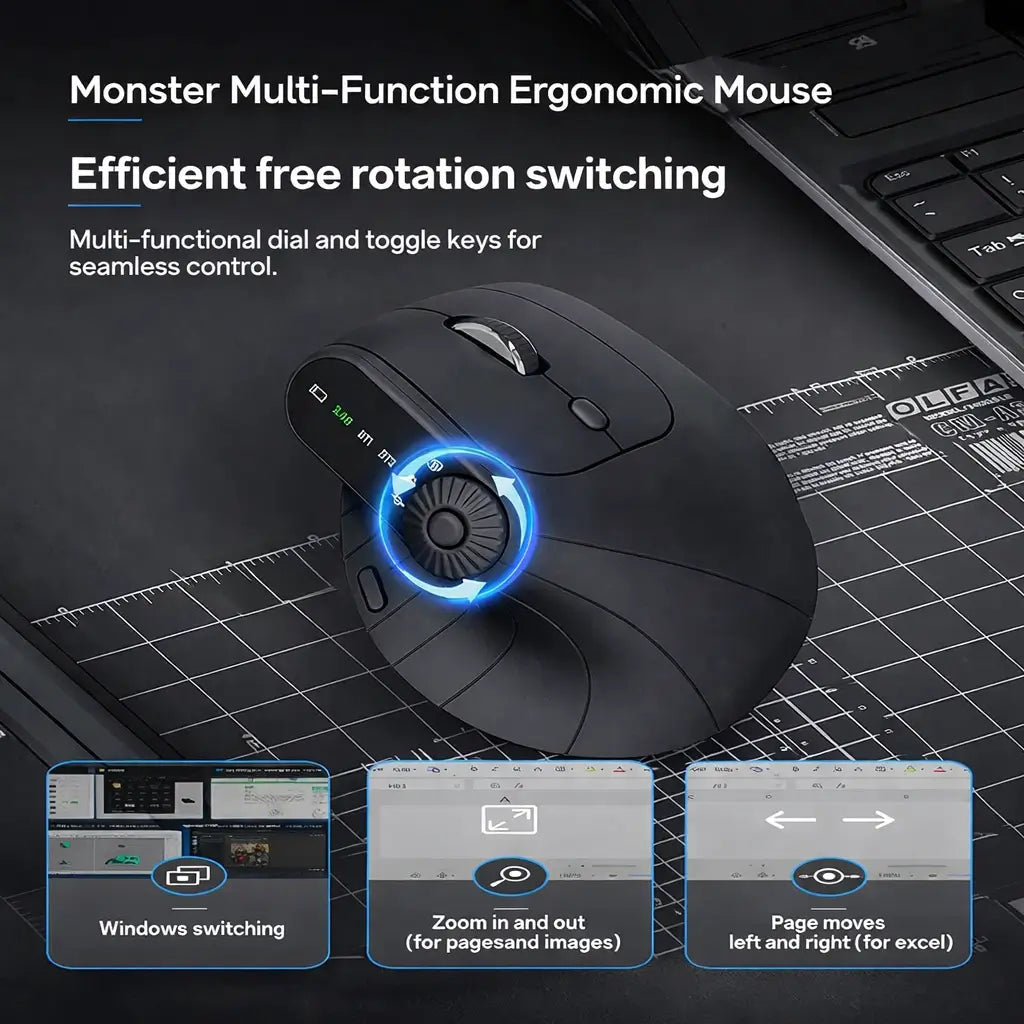 Mroace Smart Ergonomic Mouse