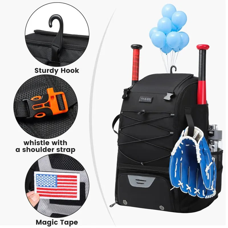 Mroace Lightweight Baseball Gear Backpack