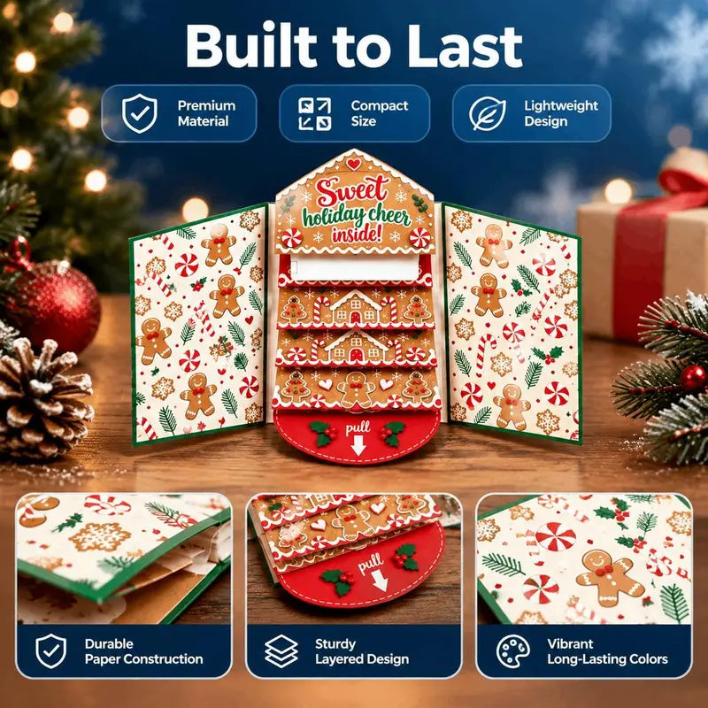 Mroace Waterfall Christmas Gift Card Booklets
