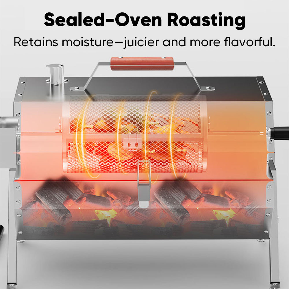 Mroace Twin Burner Electric BBQ Grill