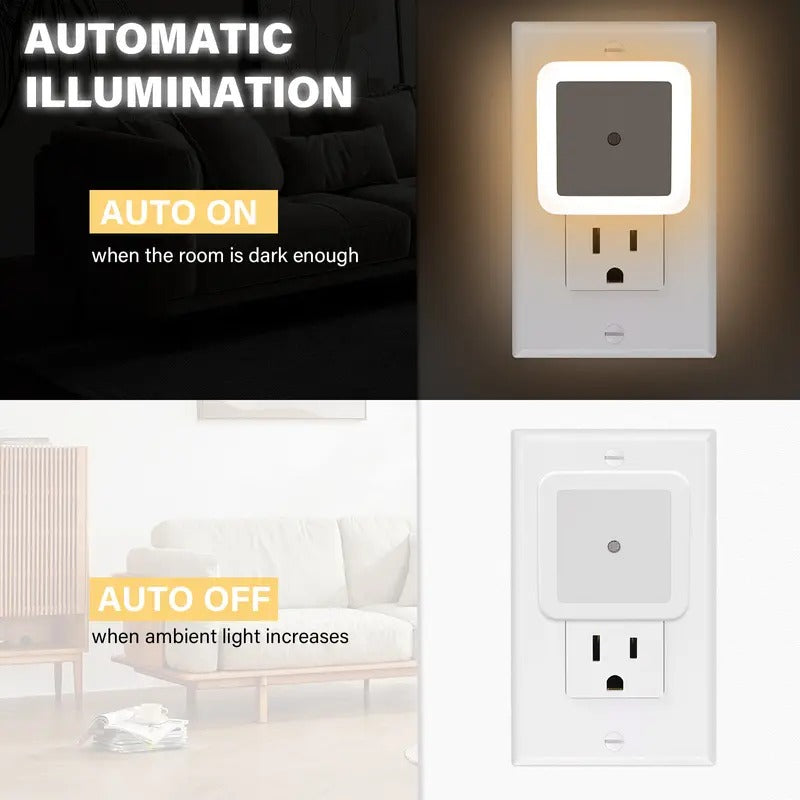 Mroace Dusk To Dawn LED Plug In Night Lights