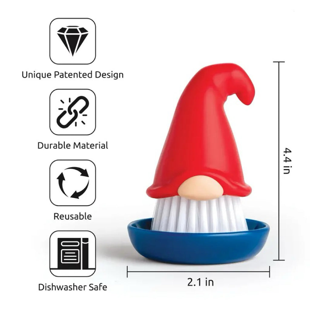 Mroace Ergonomic Gnome Dish Brush