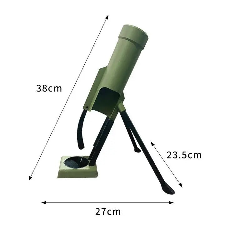 Mroace Heavy-Duty Metal Mortar-Shaped Push-Down Beer Bottle Opener