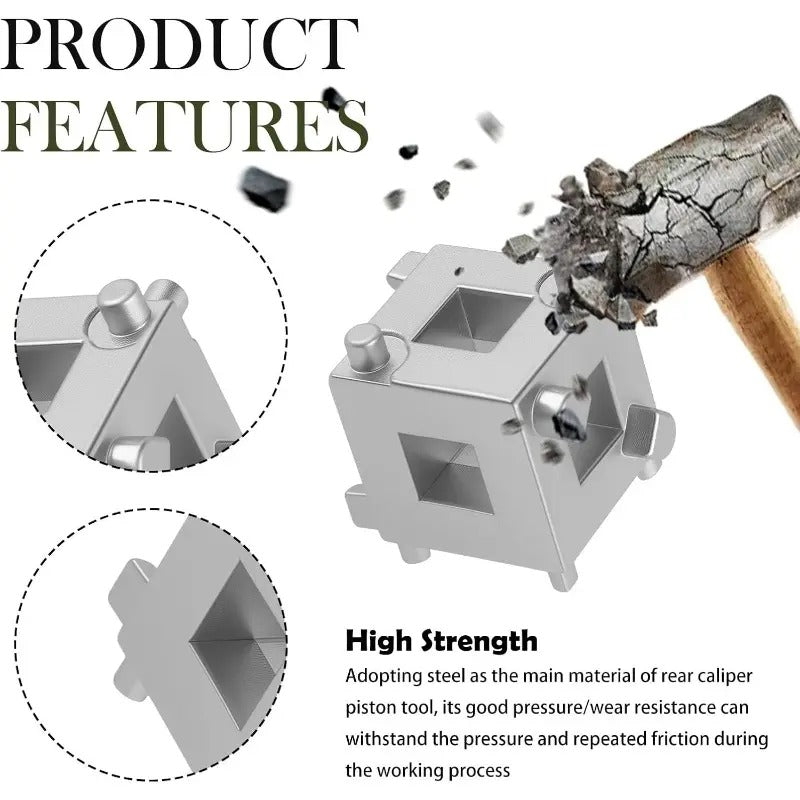 Mroace Universal Cube Brake Caliper Compression Tool