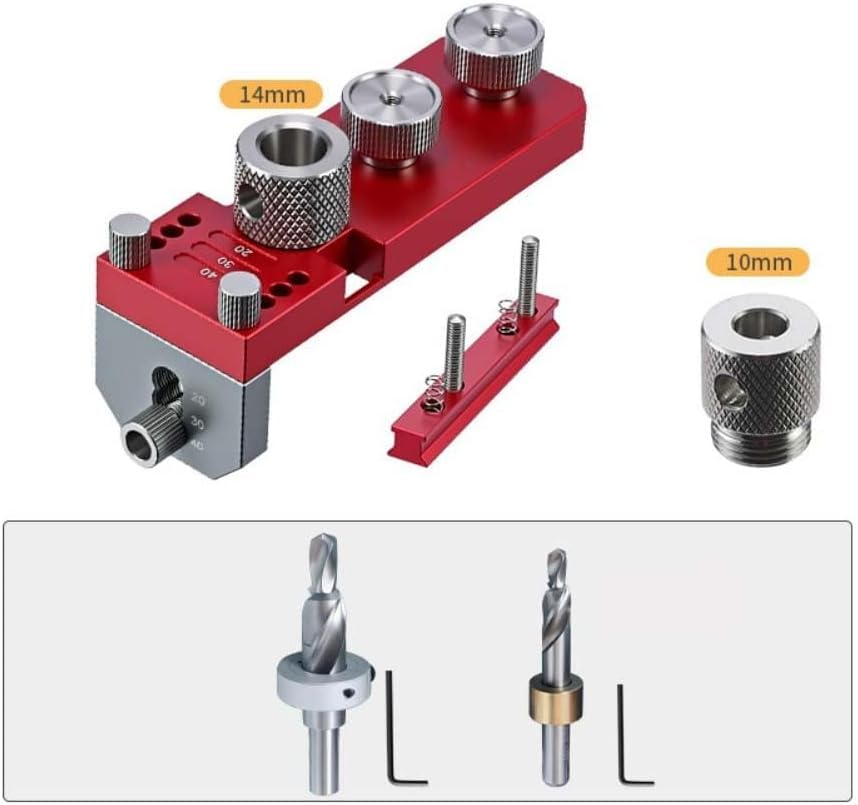 Mroace Aluminum Profile Drilling Guide Kit