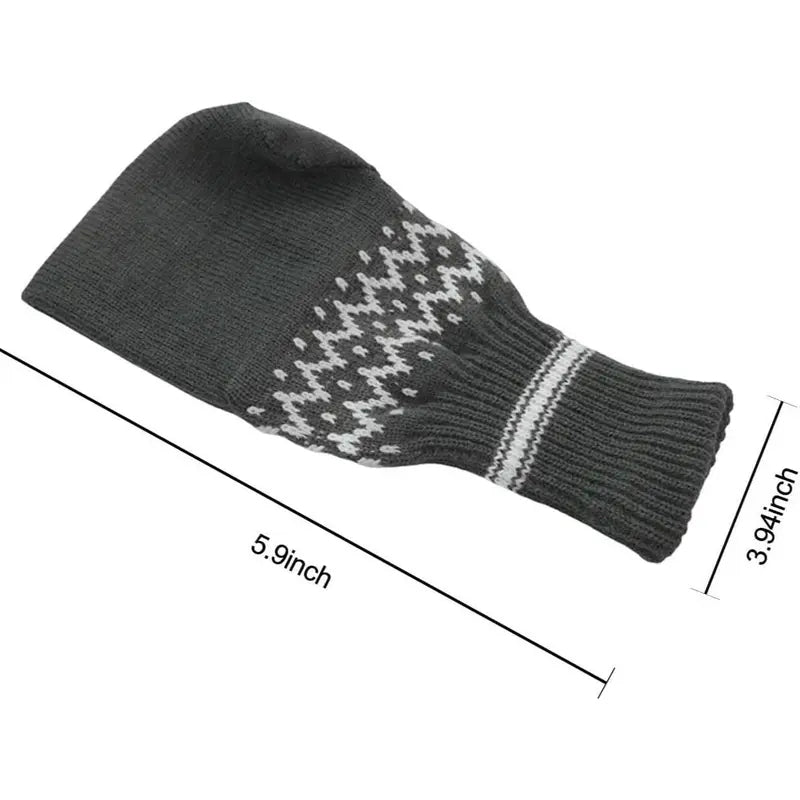 Mroace Insulated Knitted Beer Mitten Gloves