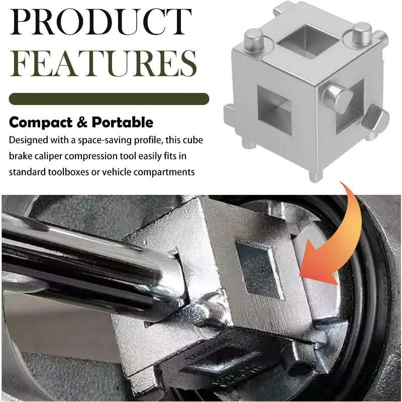 Mroace Universal Cube Brake Caliper Compression Tool