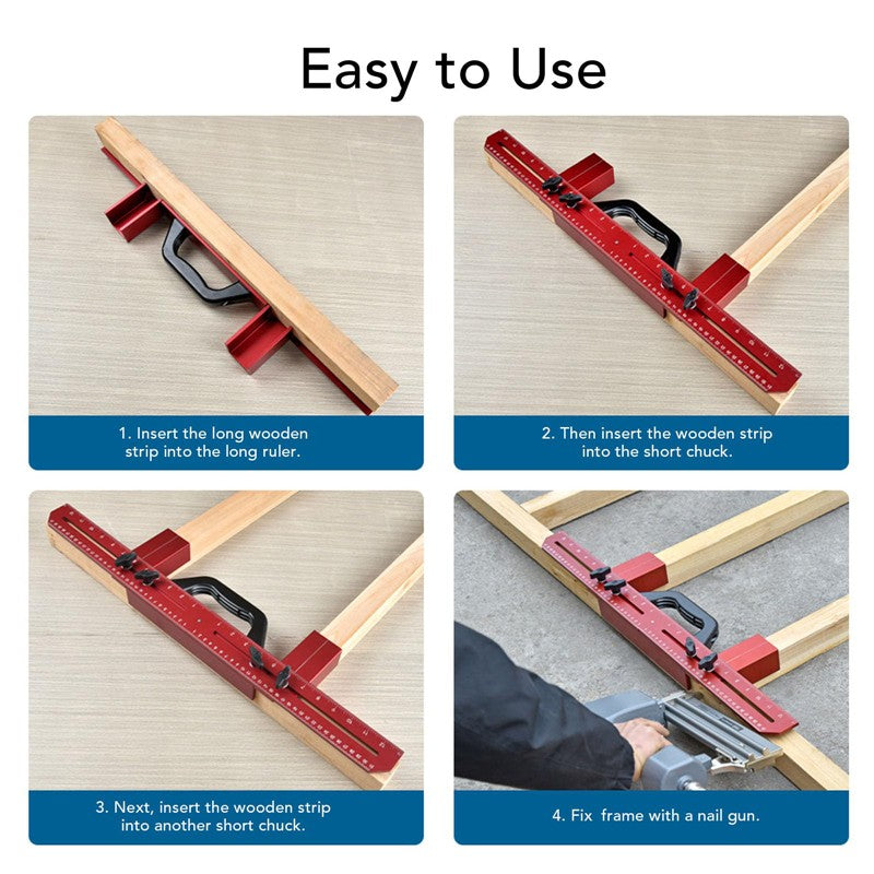 Mroace Adjustable Aluminum Framing Layout Jig