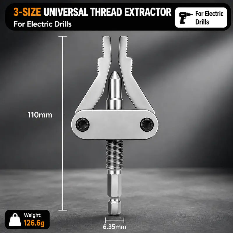Mroace Broken Pipe Nipple Extractor Tool Set