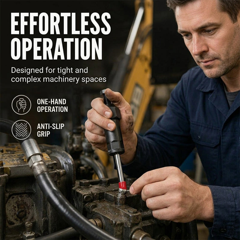Mroace Heavy Duty Grease Fitting Cleaner Tool