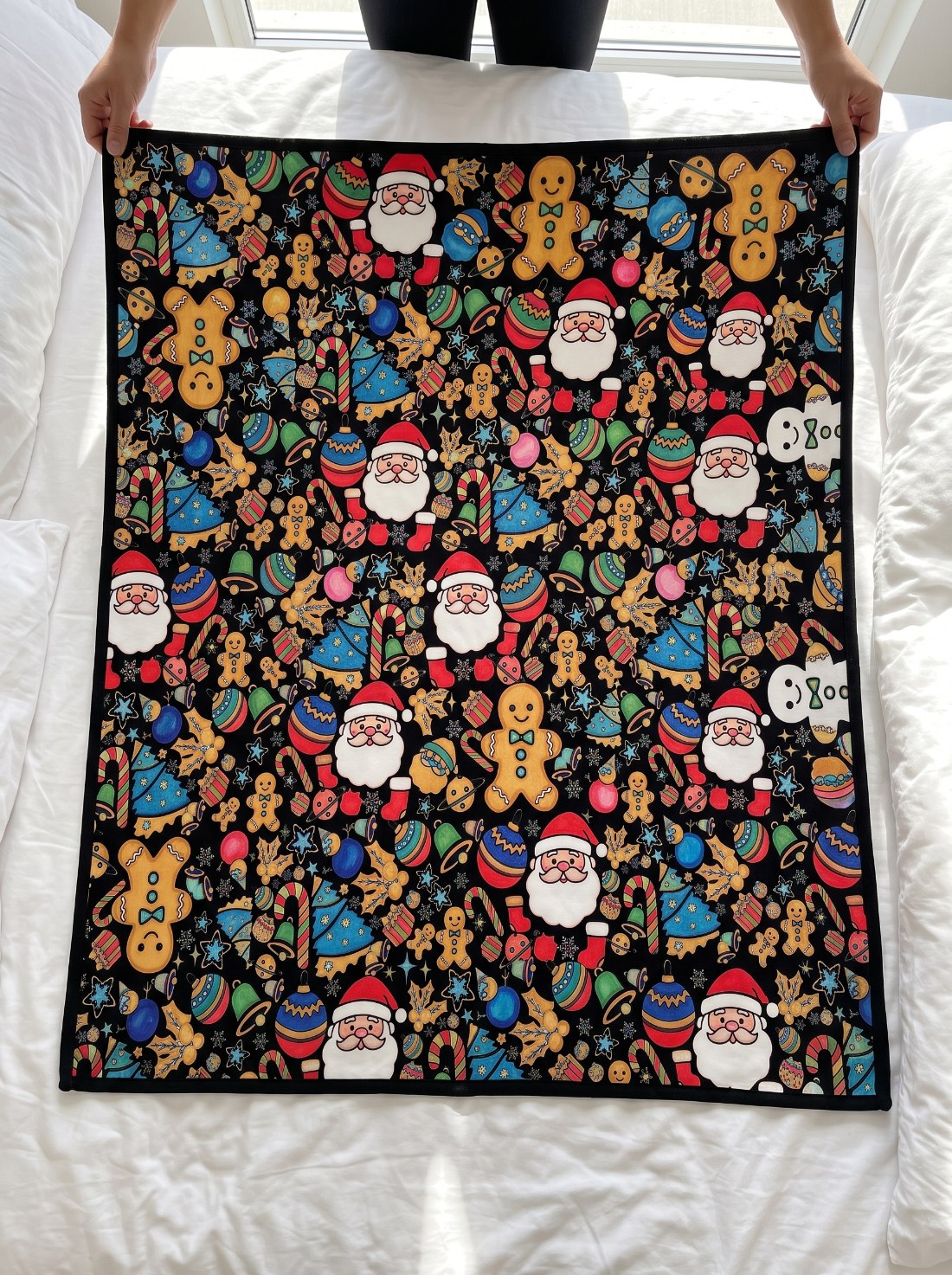 Mroace DIY Christmas Coloring Blanket🎄