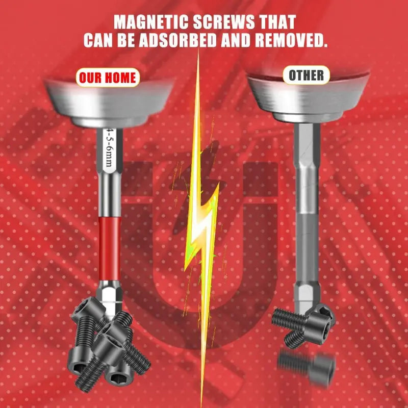 Mroace Magnetic Hex Driver Bit Set