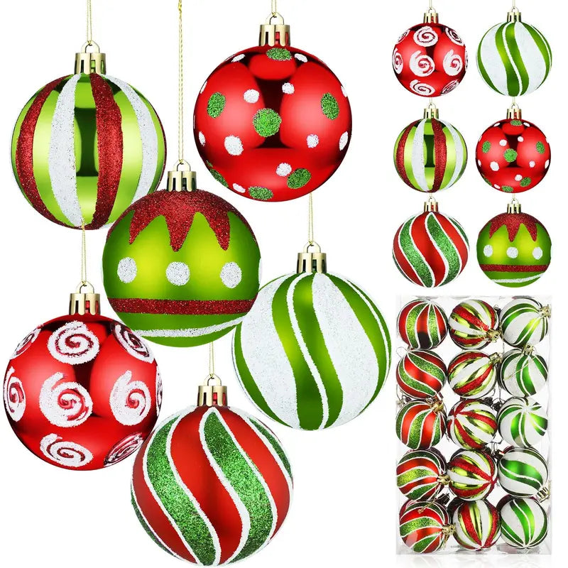 Mroace Green Furry Monster Christmas Tree Ornament