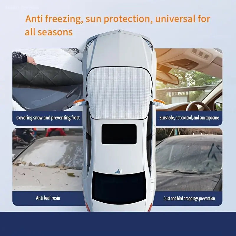 Mroace All Season Windshield Snow And Sun Cover