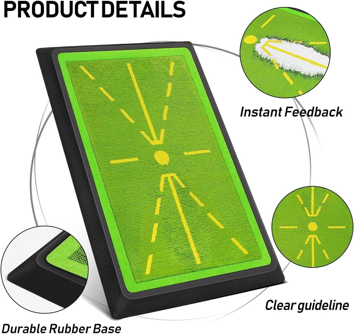 Mroace Golf Trace Strike Training Mat
