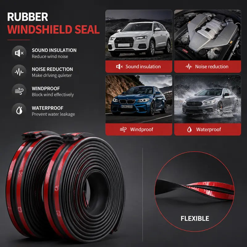 Mroace Flexible Automotive Weather Stripping Seal