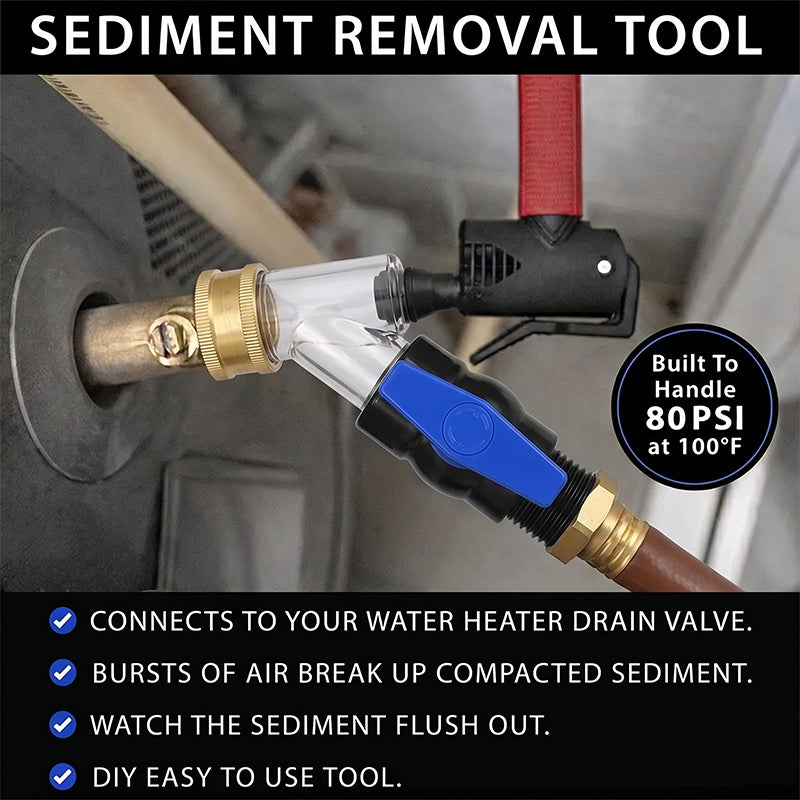 Mroace Water Heater Sediment Cleaning Tool