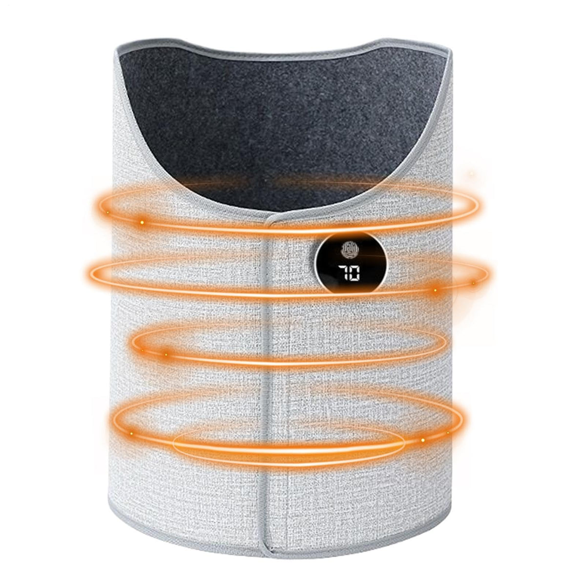 Mroace 360° Electric Under Desk Leg Warmer with Soft Blanket and 5 Heat Settings