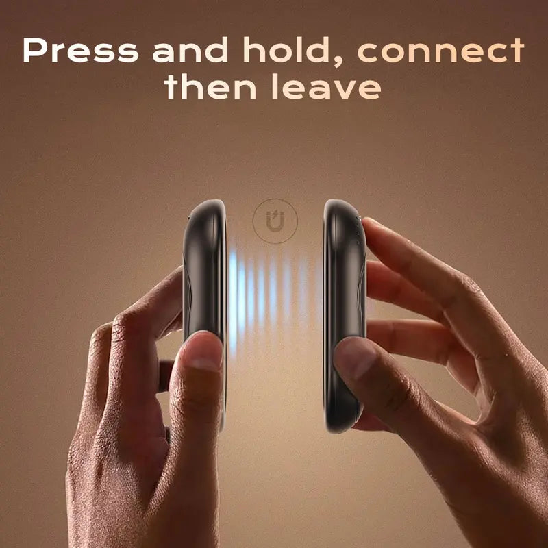 Mroace Rechargeable Electric Hand Warmers With Adjustable Heat Levels