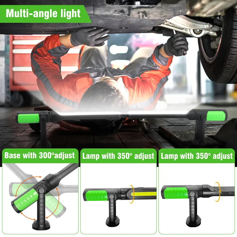 Mroace Rechargeable Magnetic USB Work Light Bar