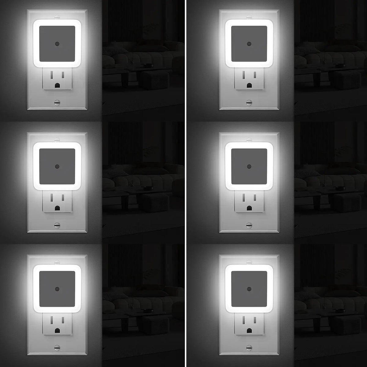 Mroace Dusk To Dawn LED Plug In Night Lights