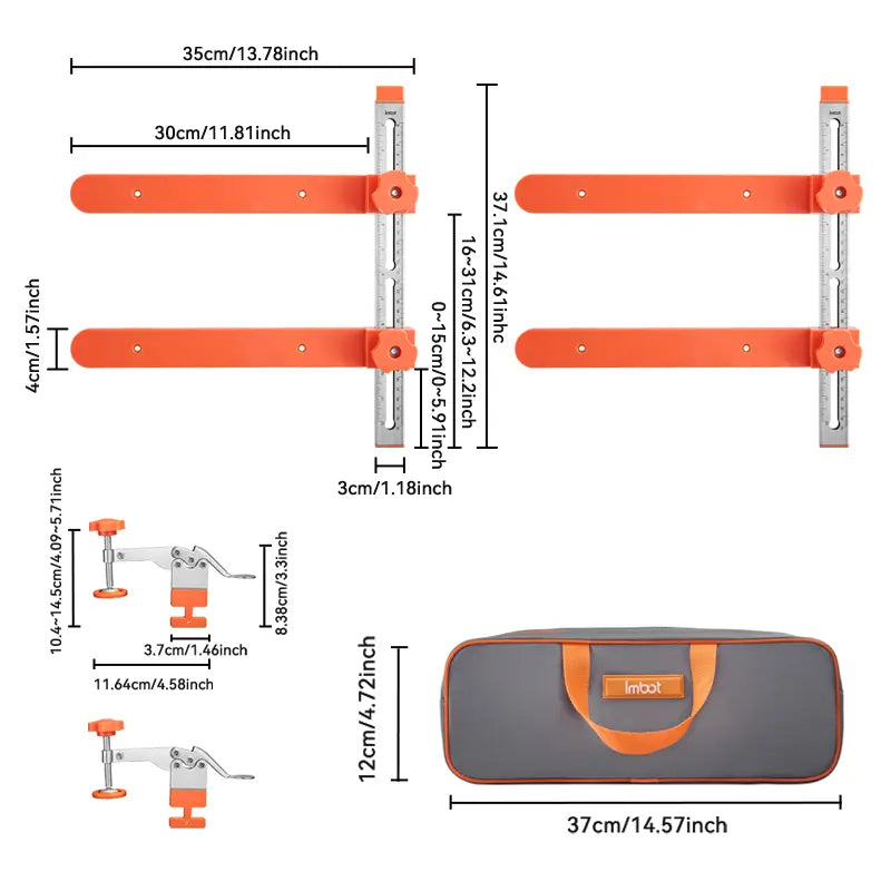 Mroace Magnetic Drawer Slide Installation Bracket