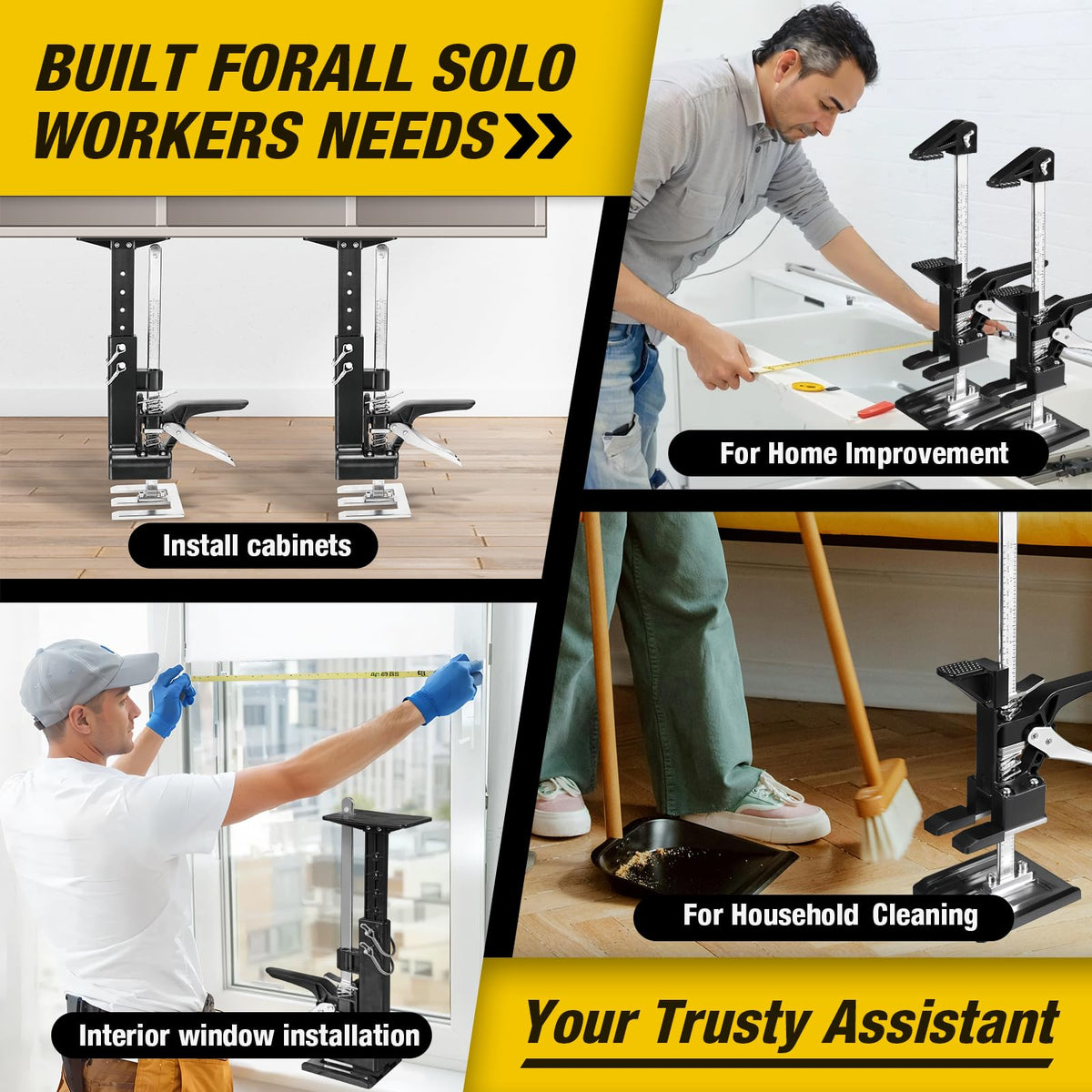 Mroace Adjustable Labor Saving Arm Jack Support Tool