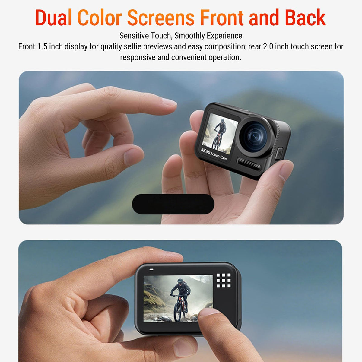 Mroace Waterproof WiFi Action Camera