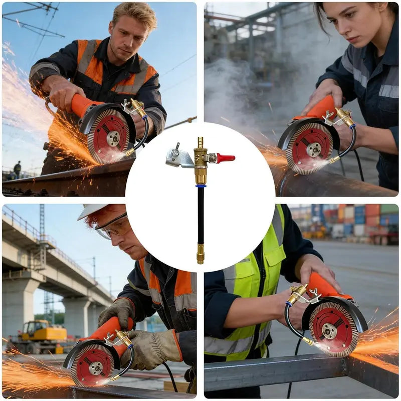 Mroace Angle Grinder Water Sprayer Attachment