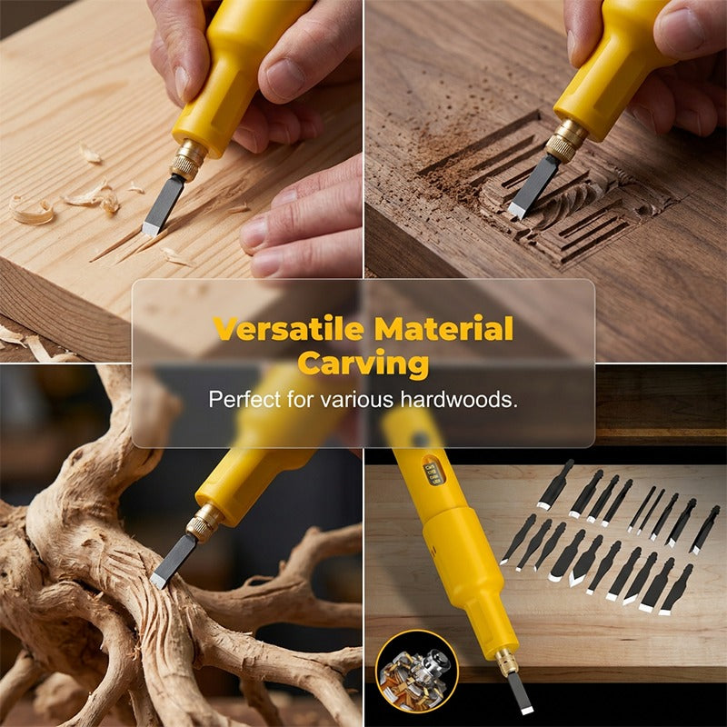 Mroace Cordless Electric Wood Carving Chisel Kit