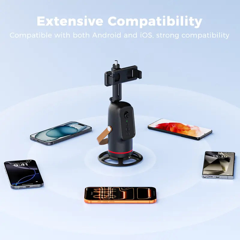 Mroace Smart Face Tracking Phone Mount With Gesture Control