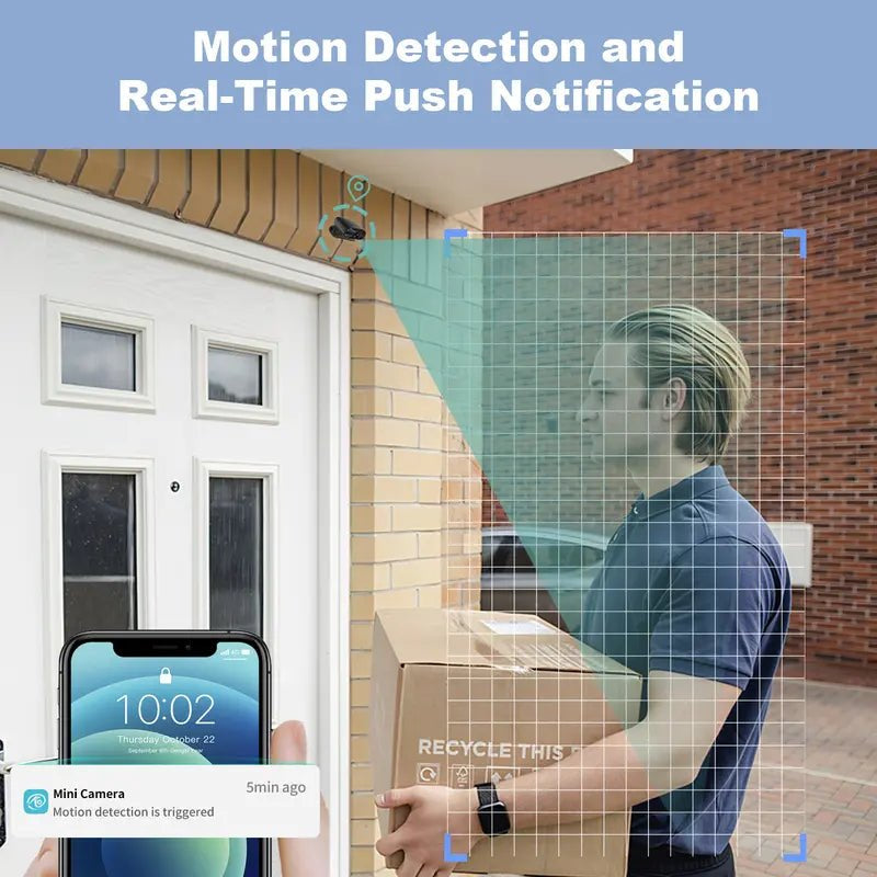 Mroace Wireless Night Vision Mini Security Camera