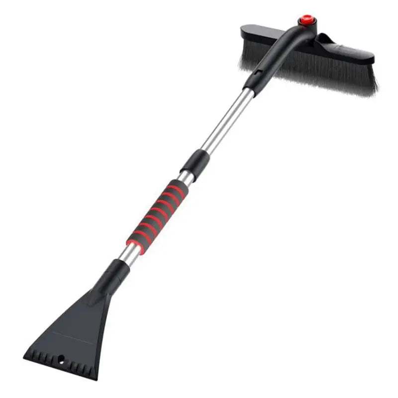 Mroace Adjustable Extendable Car Snow Shovel with Detachable Broom and Ice Scraper
