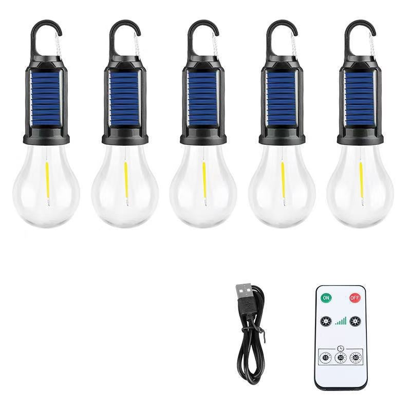 Mroace Solar Rechargeable LED Camping Lanterns