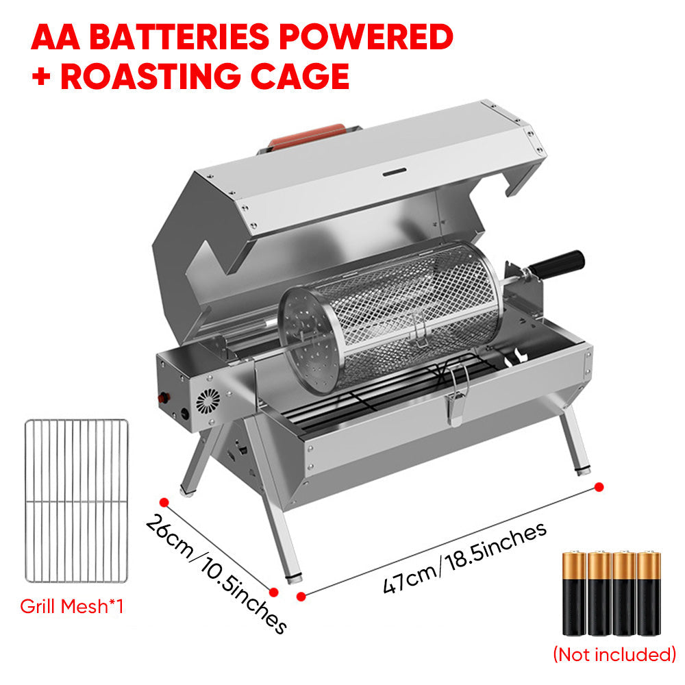 Mroace Twin Burner Electric BBQ Grill
