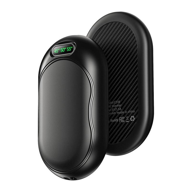 Mroace Rechargeable Electric Hand Warmers With Adjustable Heat Levels