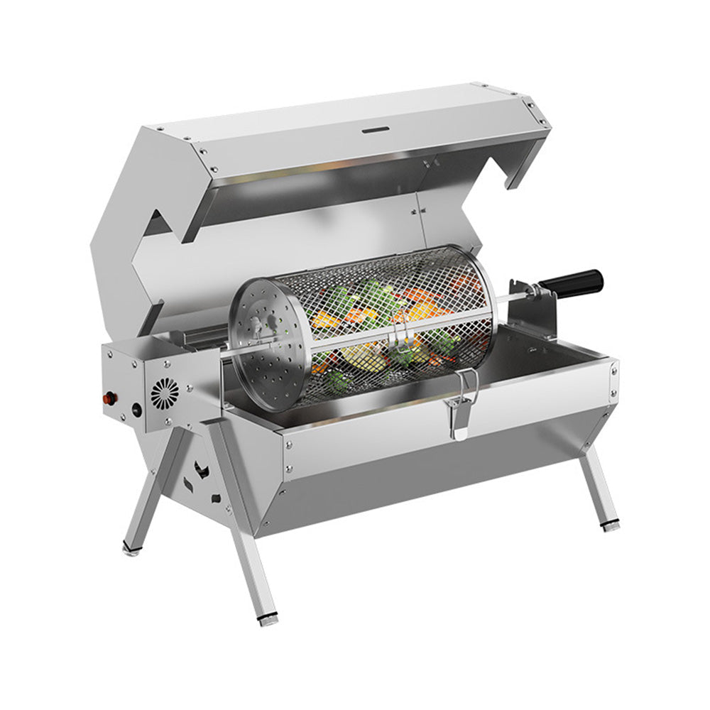 Mroace Twin Burner Electric BBQ Grill