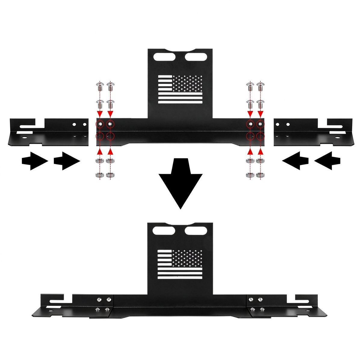 Mroace Stainless Steel Wheel Alignment Kit