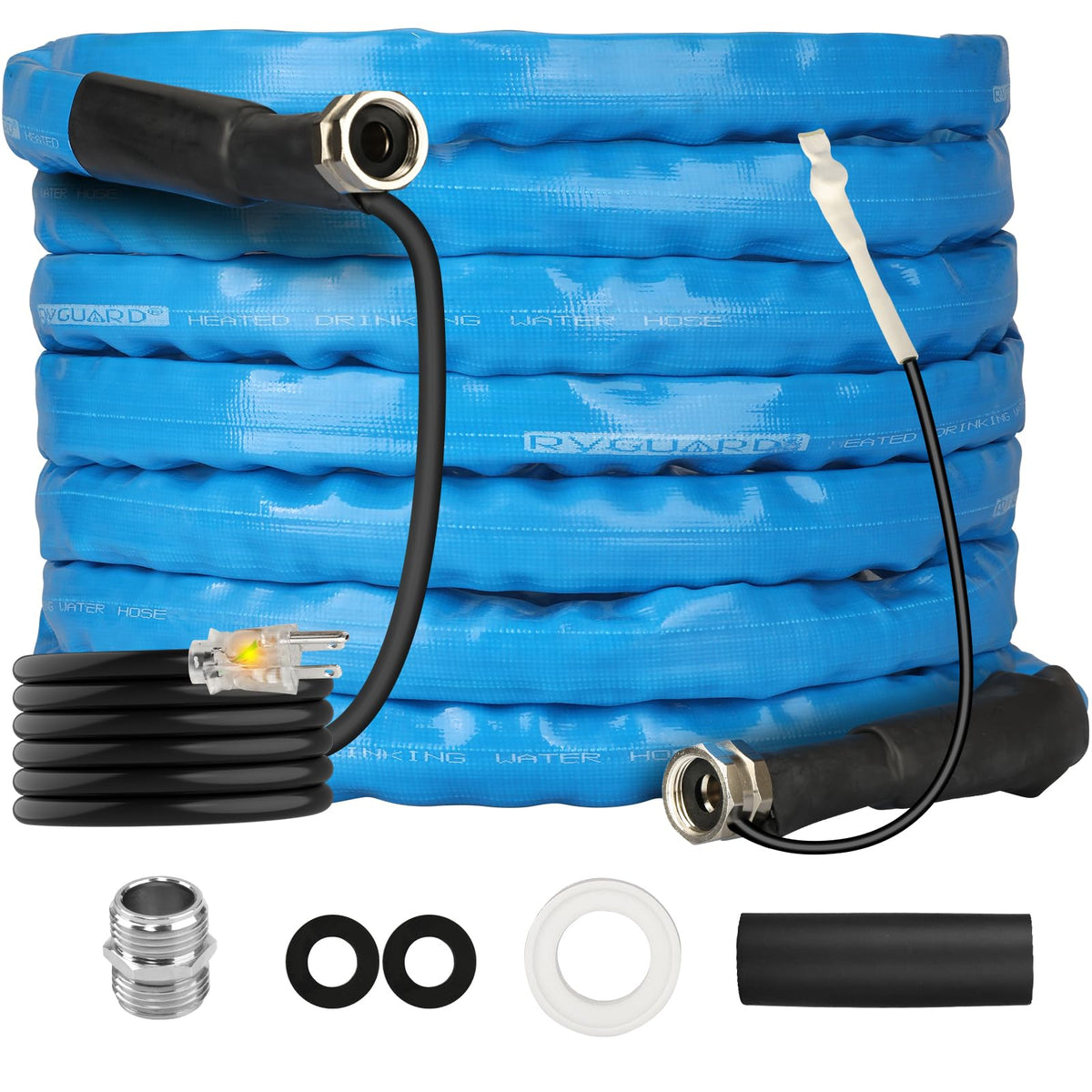 Mroace 50FT Heated RV Water Hose with -20°F Freeze Protection