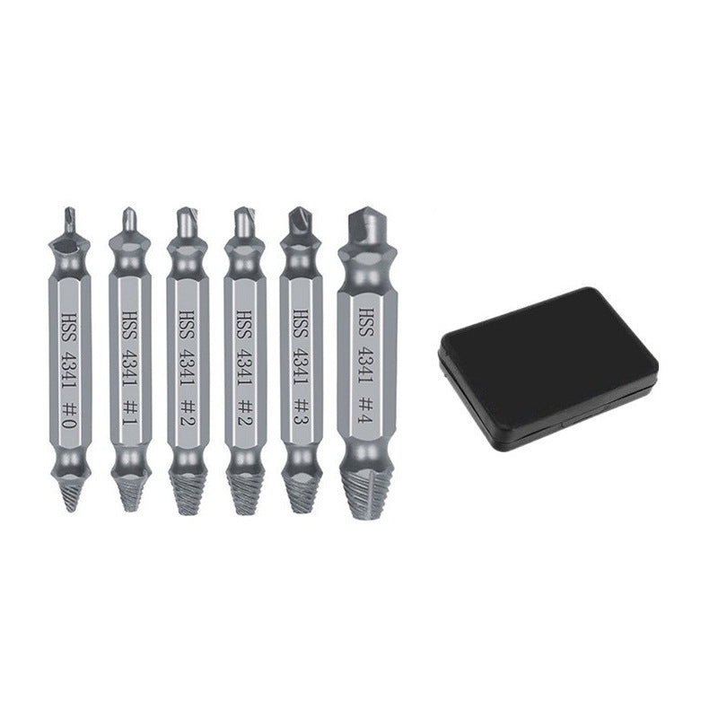 Mroace Double Ended Screw And Bolt Extractor Kit