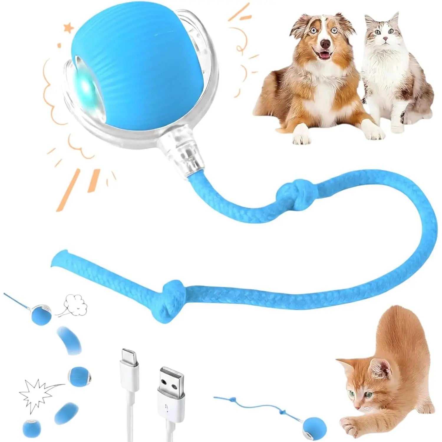 Morace Cat&Small dog Toy