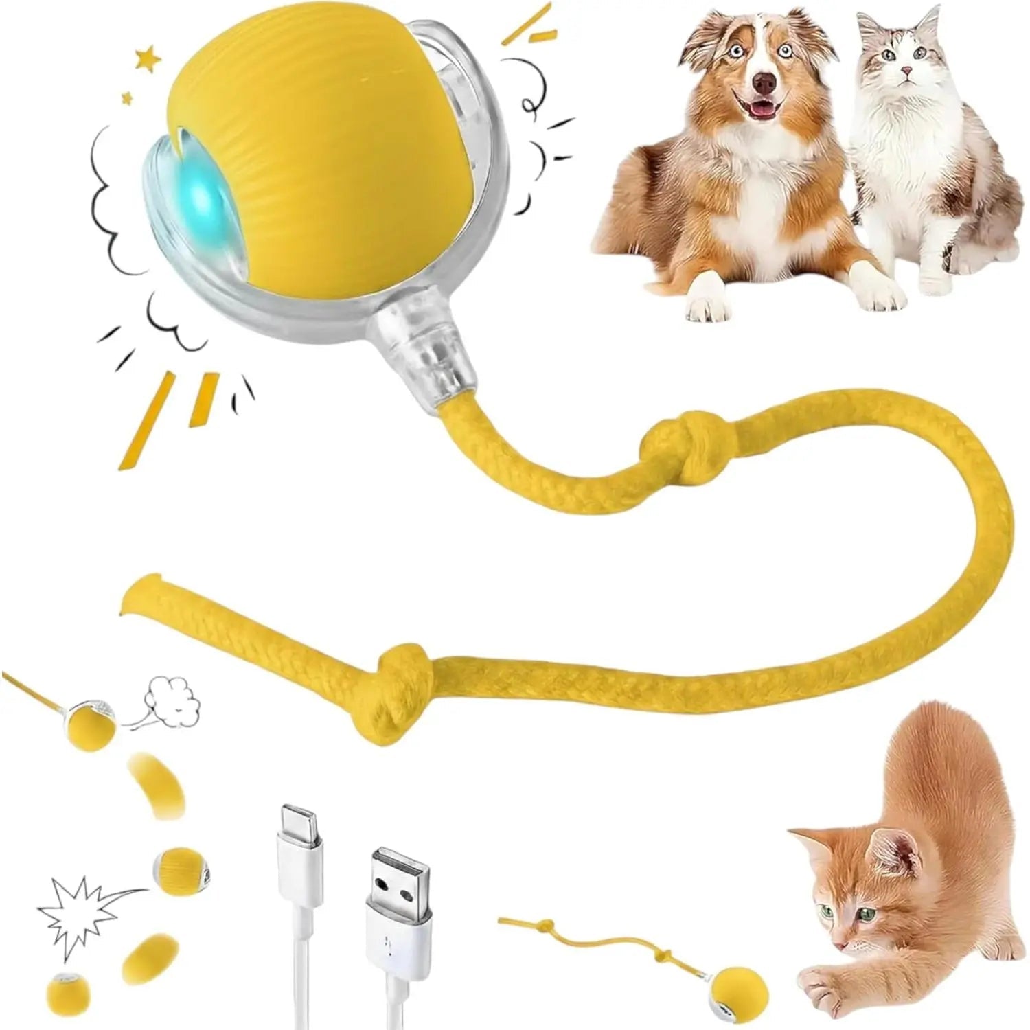 Morace Cat&Small dog Toy