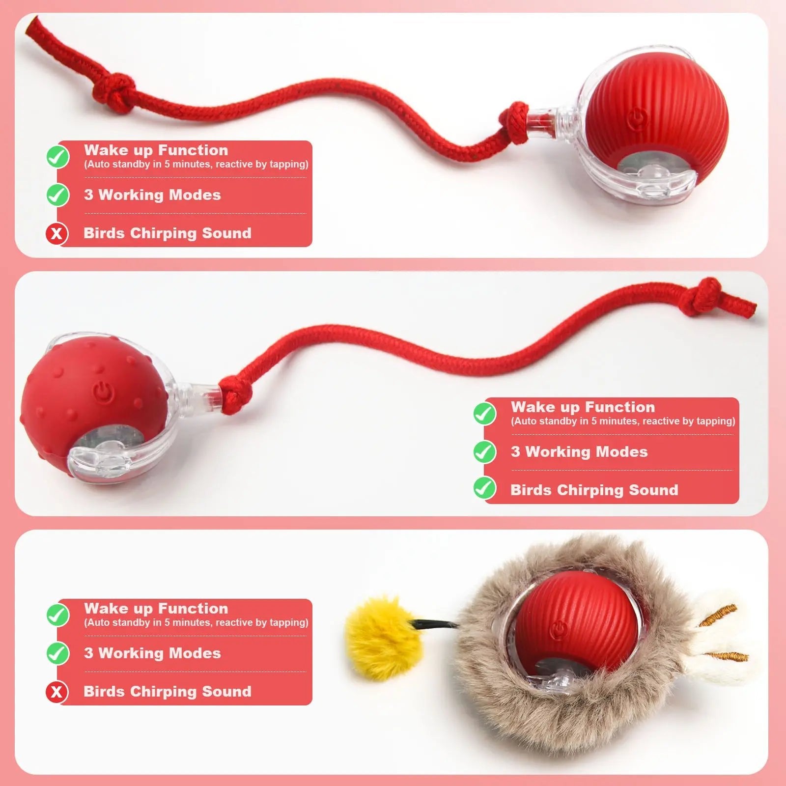Morace Cat&Small dog Toy