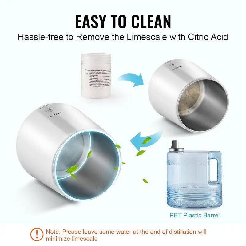 Mroace 1.1 Gal Water Distiller