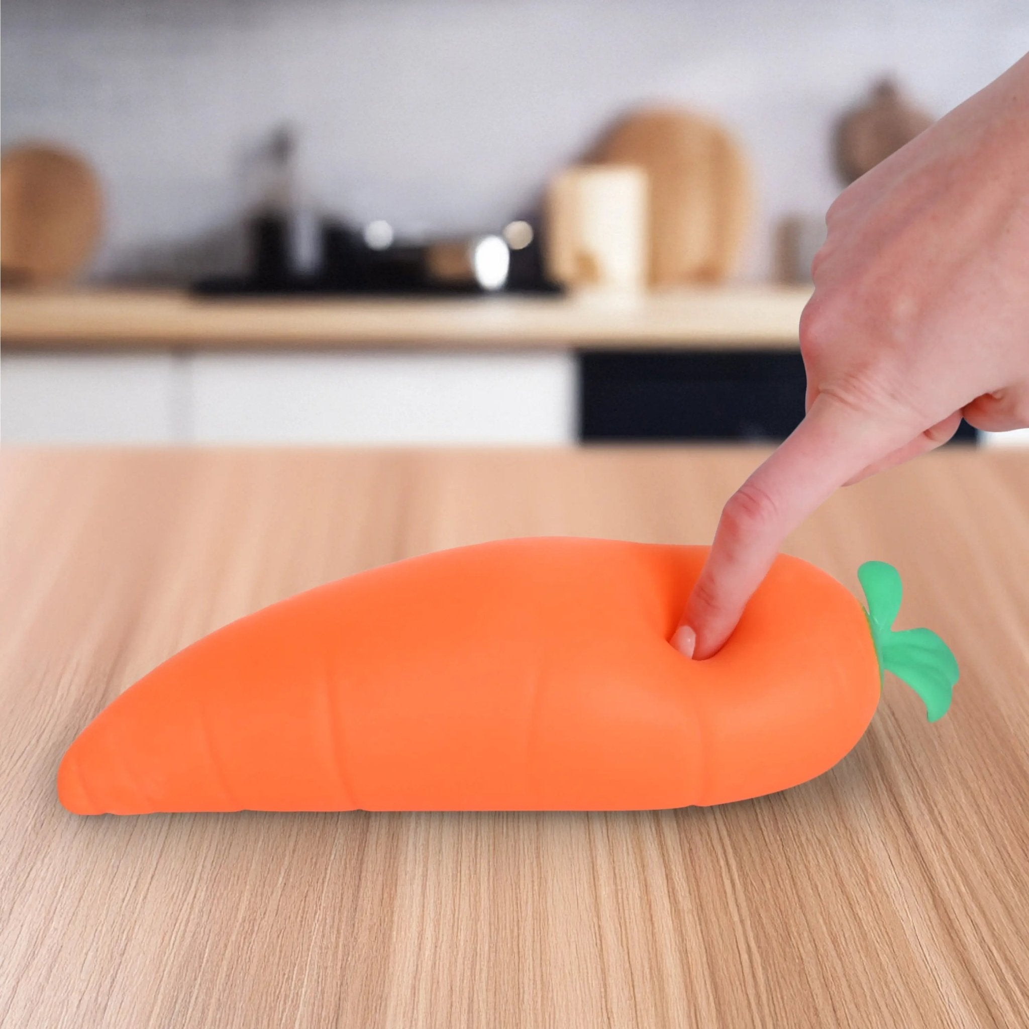 Mroace 11.5-Inch Squishy Carrot Stress Relief Toy