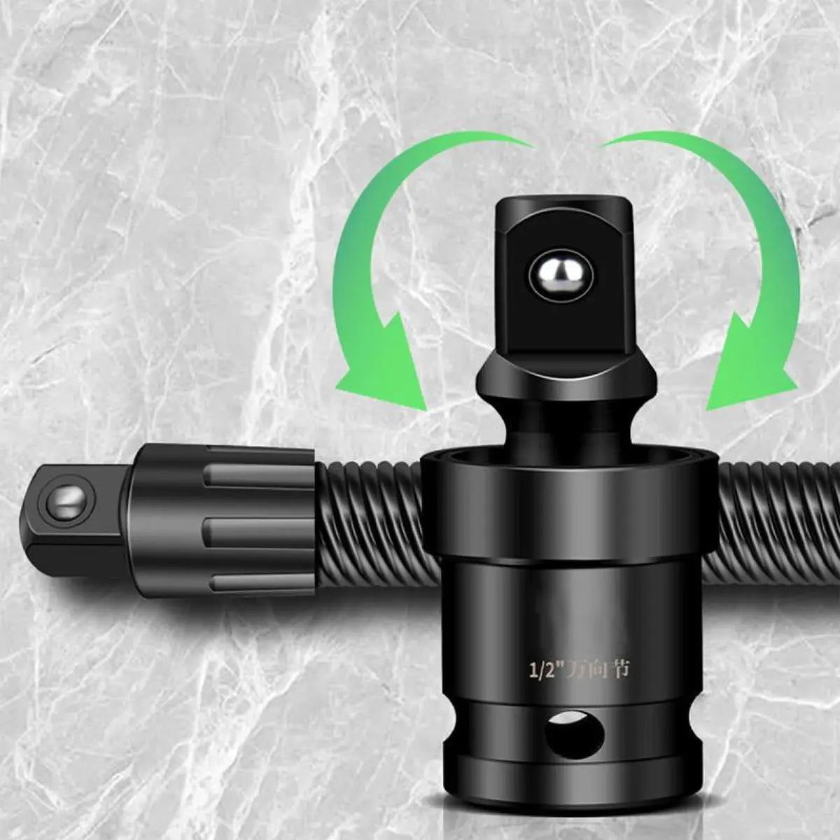 Mroace 1/2 Flexible Shaft Extension Extender Torque Socket