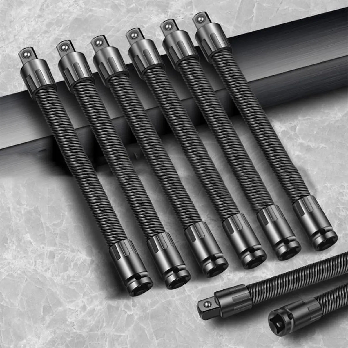 Mroace 1/2 Flexible Shaft Extension Extender Torque Socket