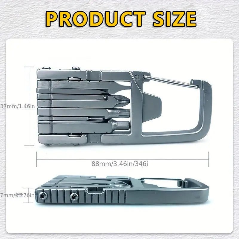 Mroace 13-In-1 Multifunctional Folding Stainless Steel Tool Set