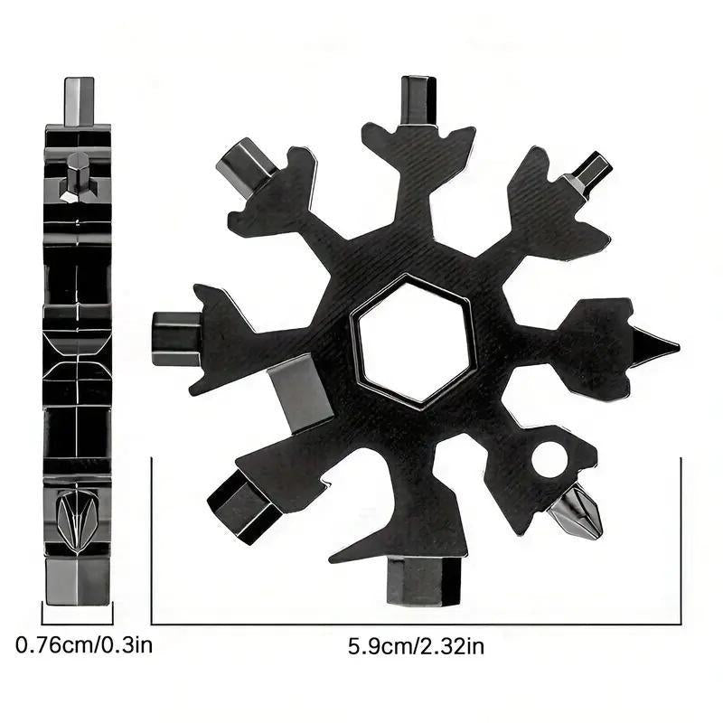 Mroace 18 In 1 Snowflake Wrench